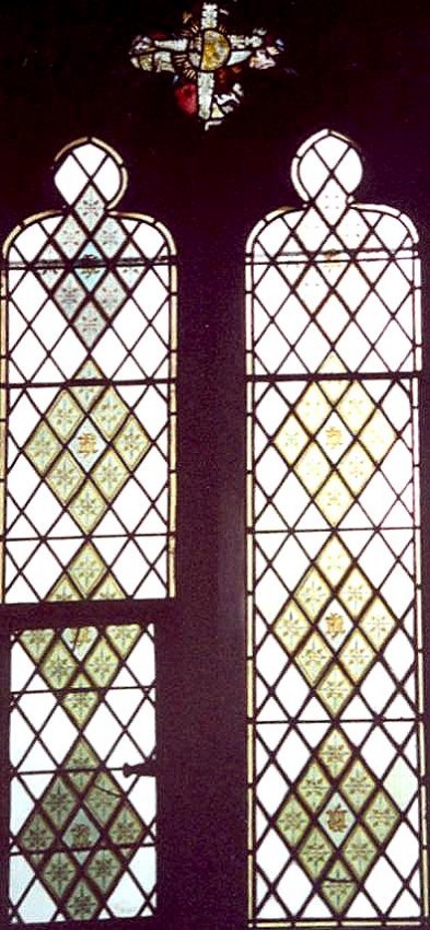 N aisle W window in St Giles, Chalfont St Giles 