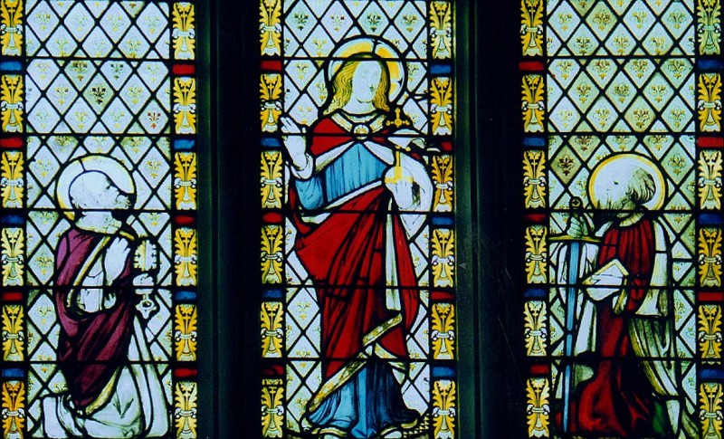 East window in St Peter & Paul, Worminghall 
