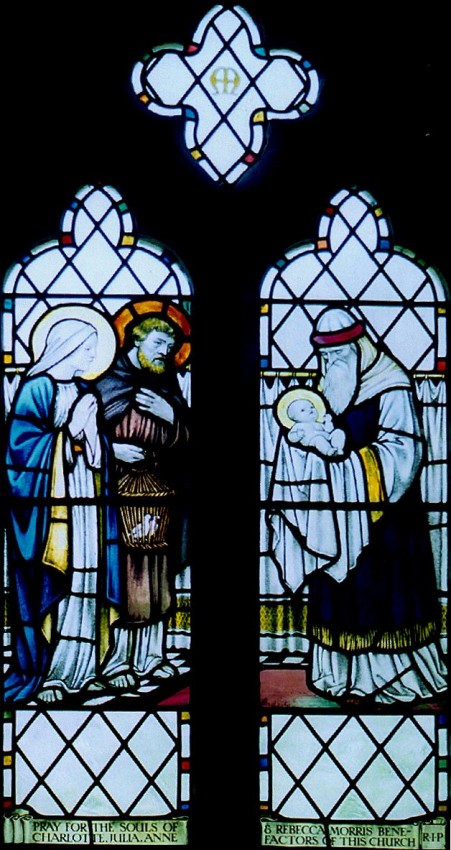 S aisle W window in St Mary, Shenley Church End (MK) 